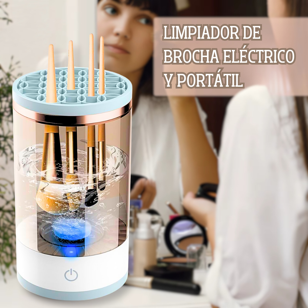 SPINCLEAN Limpiador De Brochas Eléctrico y Recargable